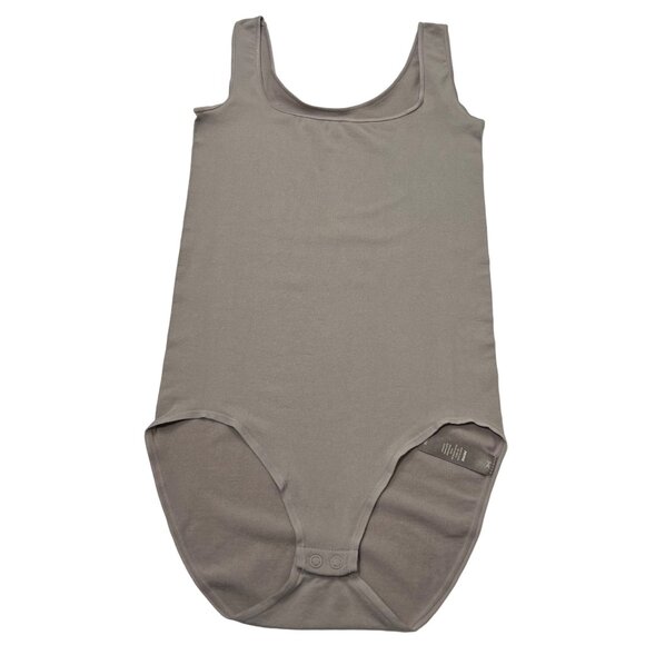 SKIMS Light‎ Essential Scoop Neck Bodysuit NEW Mink Womens XXS - Picture 2 of 14